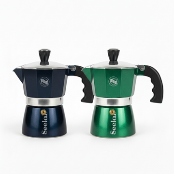Metallic Moka Pot